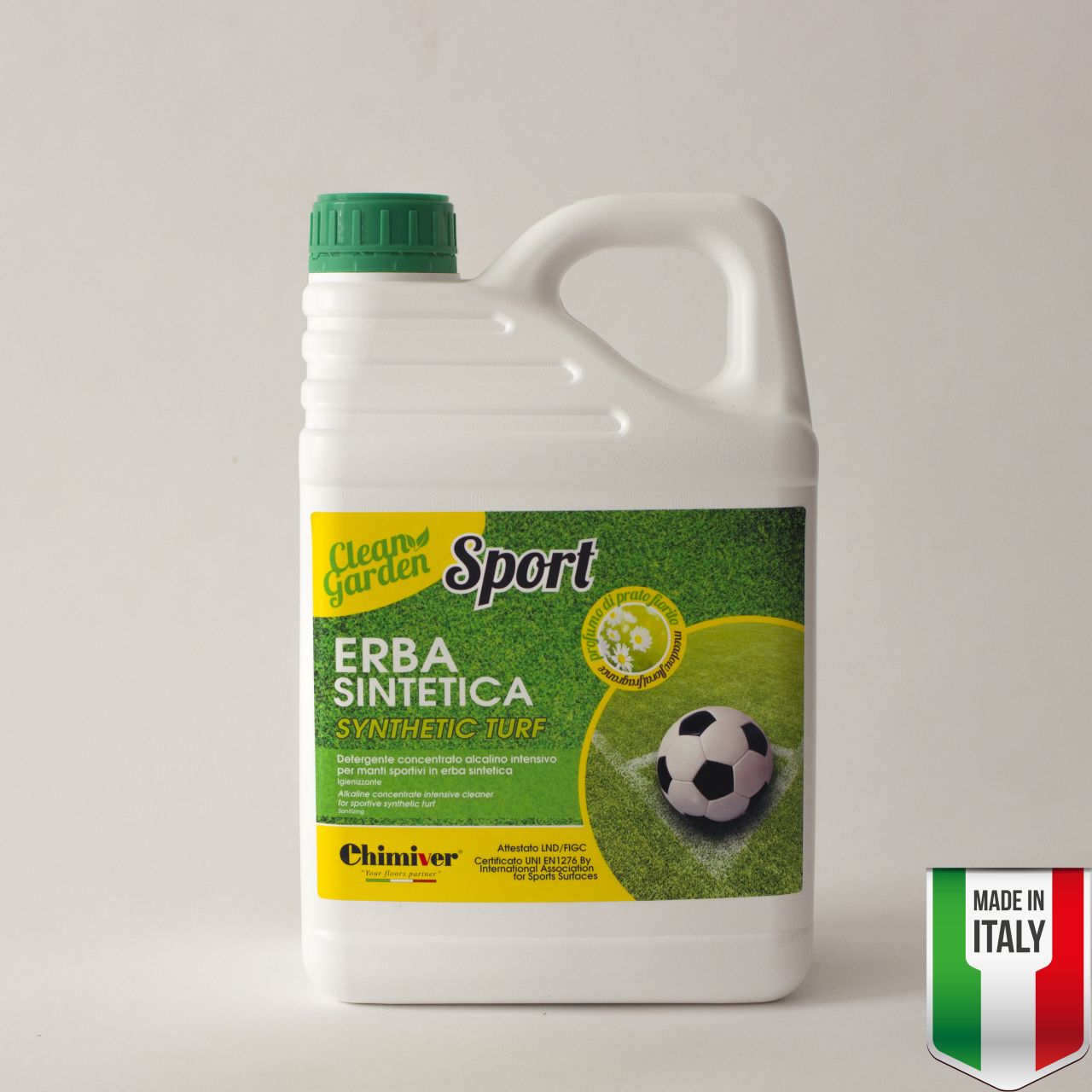 Видео Чистящее средство  для спортивных газонов CHIMIVER Clean Garden Sport, 5л